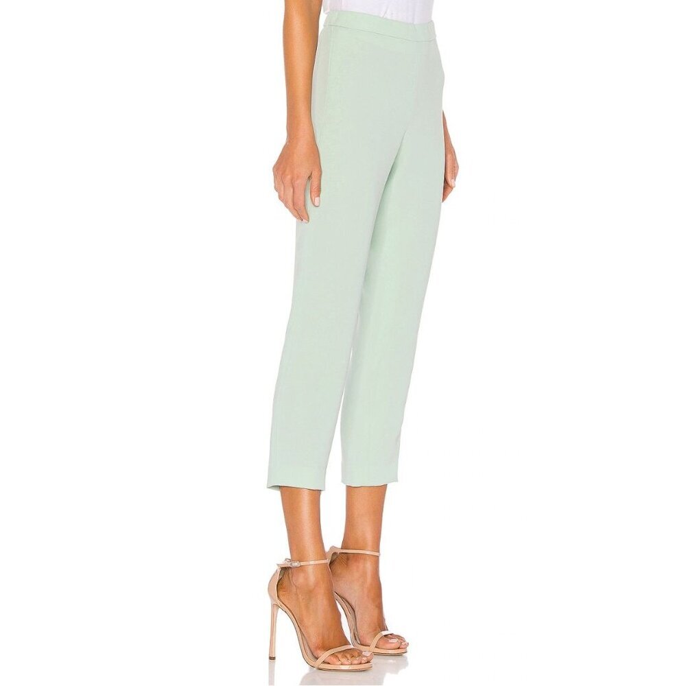 NWT Theory Basic Pull On Pant Opal Green Crepe-sz… - image 2